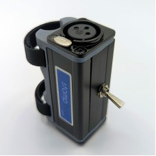 MINI XLR PERMANENT MUTE INLINE POLE-MOUNTABLE SWITCH FOR MICROPHONE ETC. POPLESS