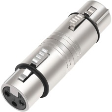 3-pin XLR Female-to-Female Adapter