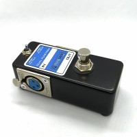 Compact Dual Mode XLR Push to Talk and Mute Popless Foot Switch