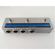 XLR  Momentary Push To Talk ABC Foot Switch - Popless