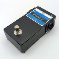 Non-Latching Soft Touch XLR Push-To-Talk Popless Switch Pedal With LED