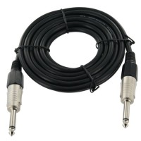 5m 6.35mm Mono Guitar Lead Instrument Patch Cable