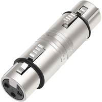 3-pin XLR Female-to-Female Adapter
