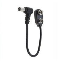 9V Battery Connector Converter Cable Negative Center for Guitar Effects Pedals